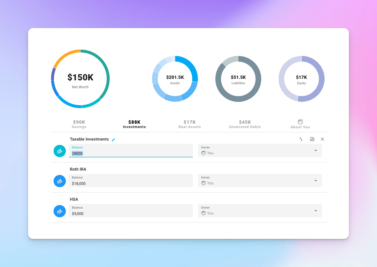 How do I update account balances and check progress over time ...