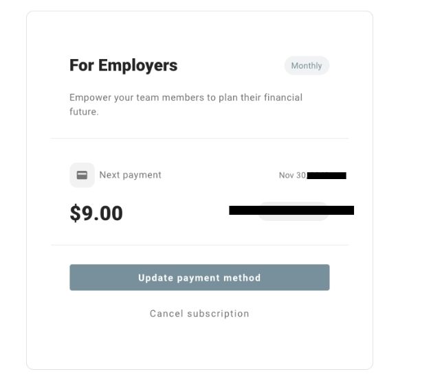 For Employers Billing